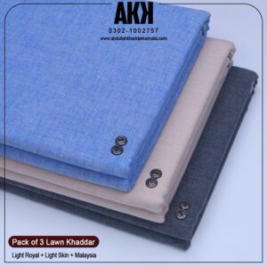 PACK OF 3 SUIT (Ligth Royal+Ligth Skin+Malaysia)