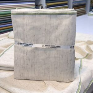 LAWN KHADDAR OFF WHITE DOT