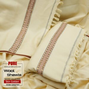 MENS WOOL SHAWL SKIN GOLDEN