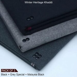 PACK OF 3 (JET BLACK+GREY SPECIAL+MALAYSIA BLACK)