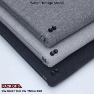PACK OF 3 (GREY SPECIAL + SILVER GREY + MALAYSIA BLACK)