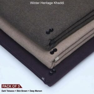 PACK OF 3 (DARK TOBACCO + SKIN BROWN + DEEP MAROON)